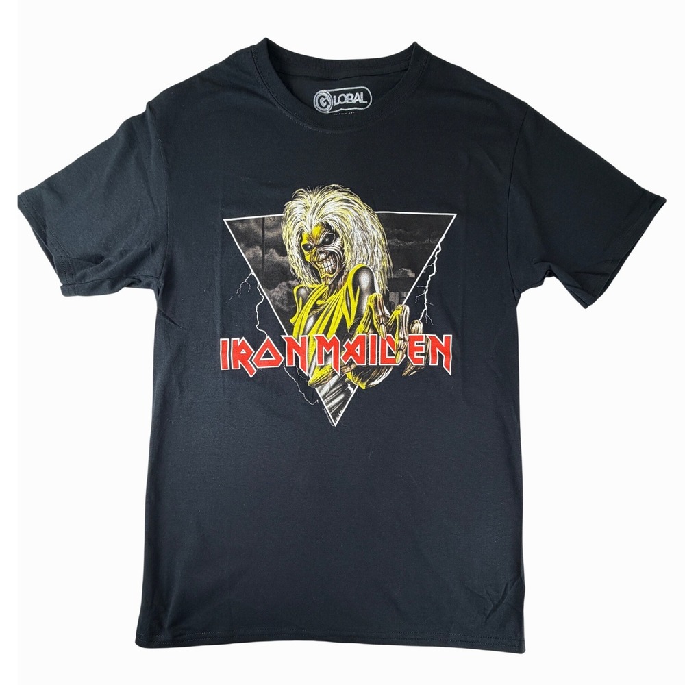 Iron Maiden Eddie Graphic Tee – Official Licensed – Black – Small
